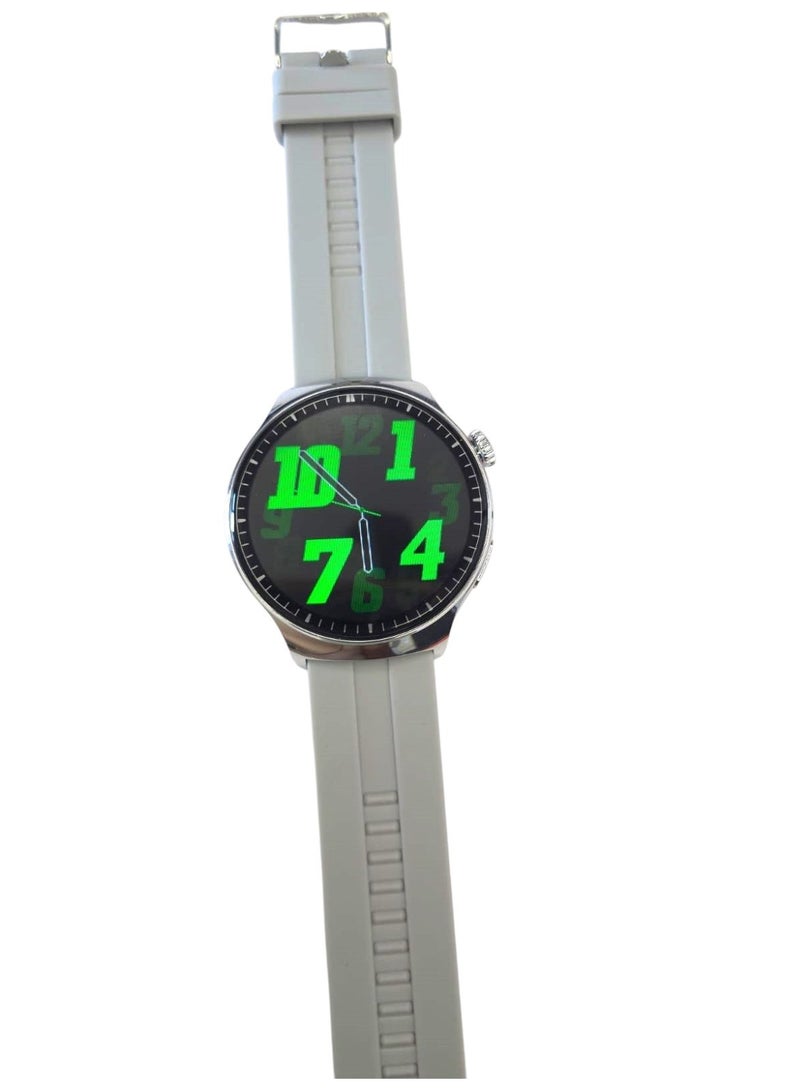 ام كي ساعه MK 27 الذكيه بشاشه كبيرة عاليه الدقه لتعطيك تجربه رائعه , تدعم استقبال المكالمات مباشرة من الساعه والاشعارات والتنبيهات الذكيه , مع العديد من المميزات الصحيه مثل تتبع النوم وقياس نبض القلب وغيرها مع 3 احزمه مرفقين للتبديل - Image 4